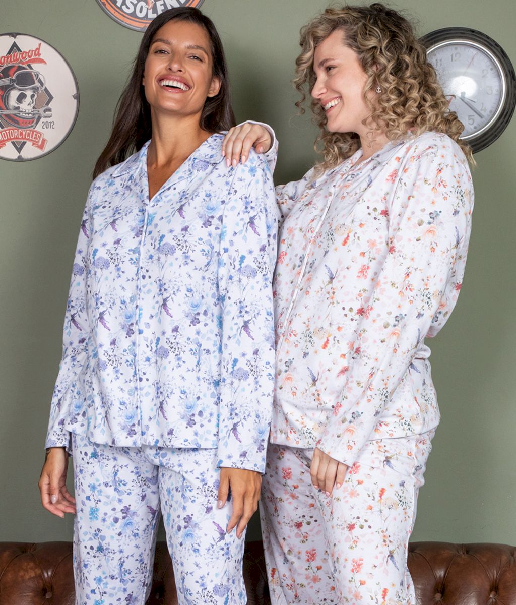 Pijama GRACE Plus Size AW - Bianca Secreta