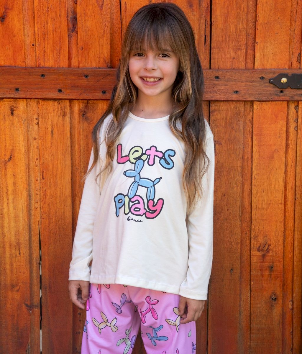 Pijama Infantil DOGHI AW - Bianca Secreta