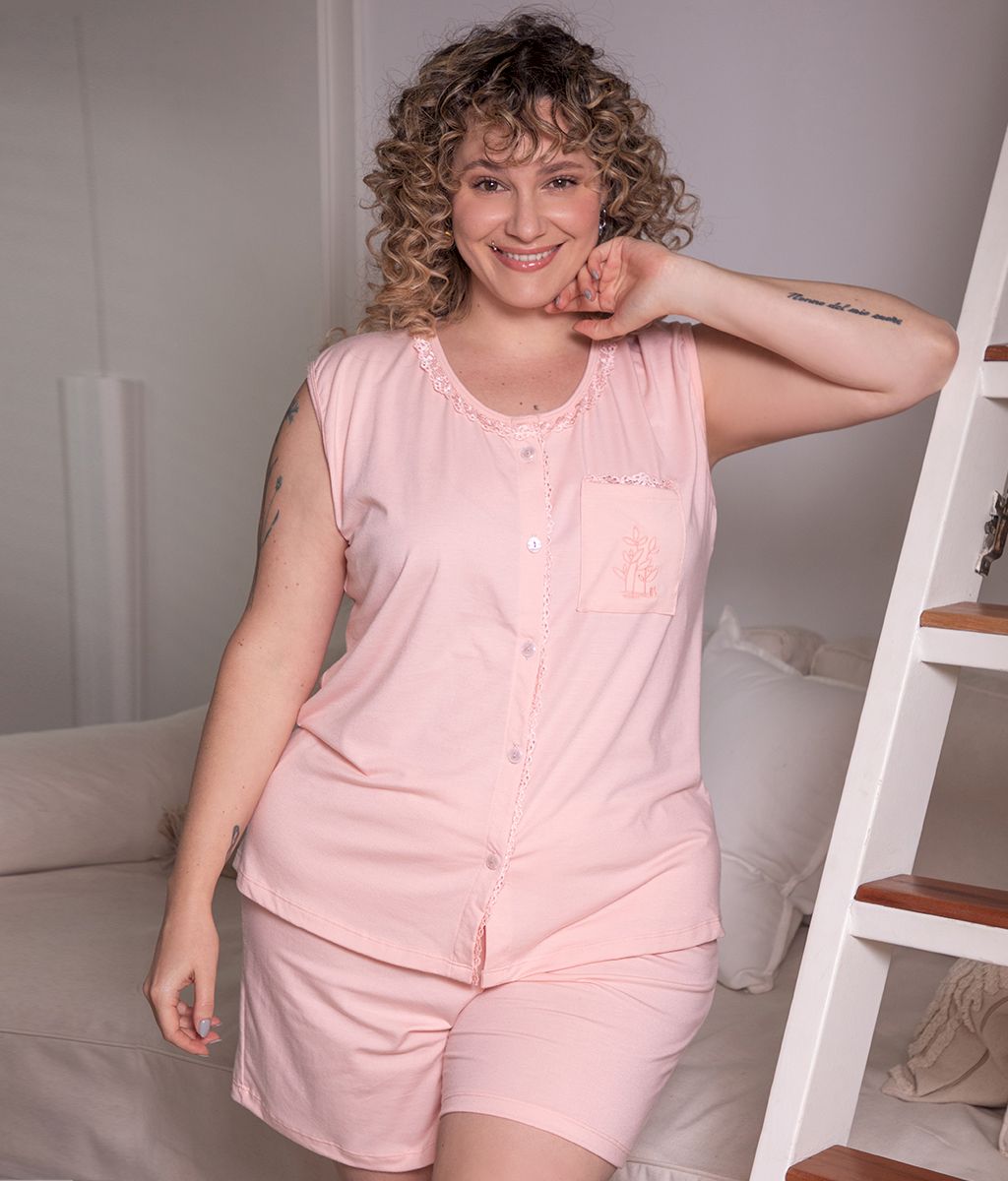 Pijama ARDISIA SS - Bianca Secreta