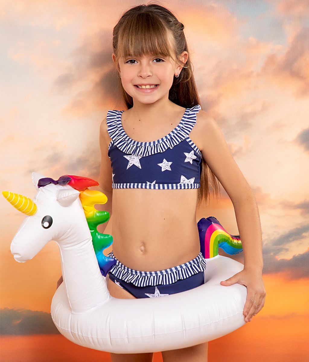 Bikini Infantil Estrellas SS - Bianca Mare